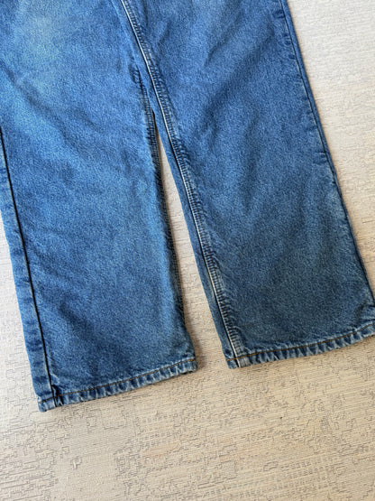 Carhartt B172 Flannel-Lined Relaxed Fit Jeans (W35 L34)