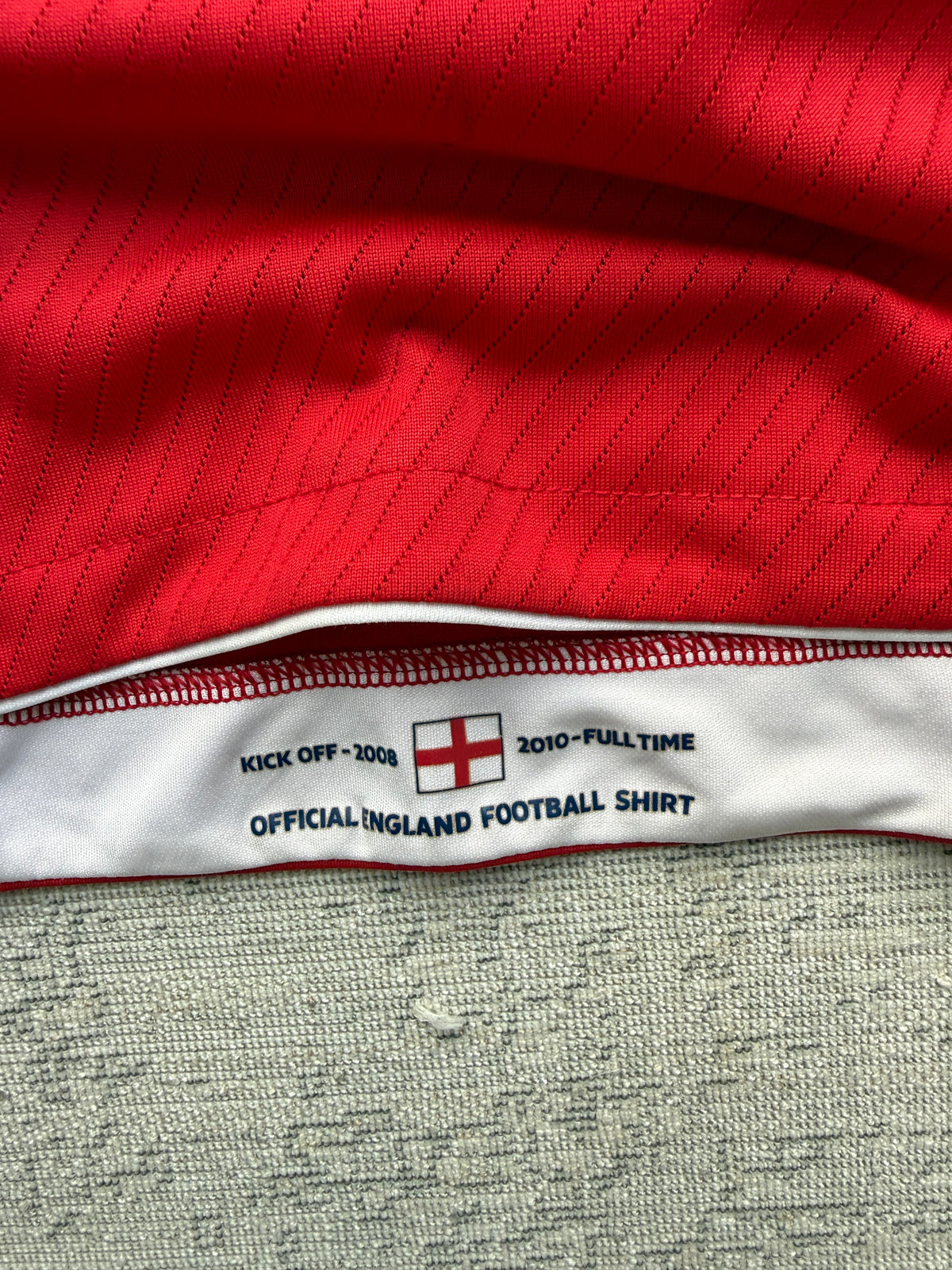 Umbro England 2008–10 Away Shirt – Michael Owen (L)