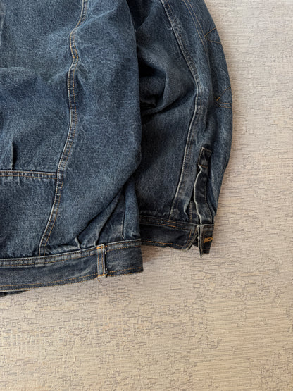 Vintage Jordache Denim Utility Jacket (L)