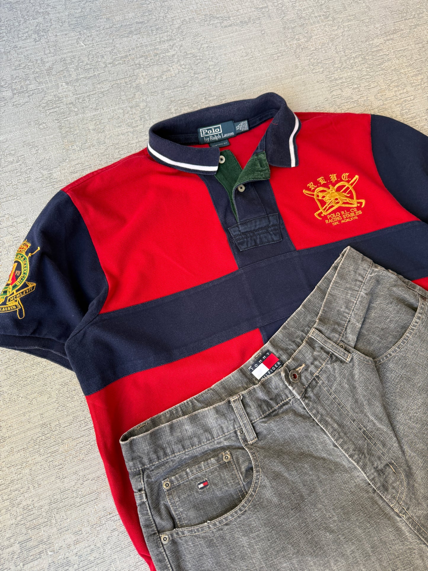 Ralph Lauren Rugby Polo Tee (L)