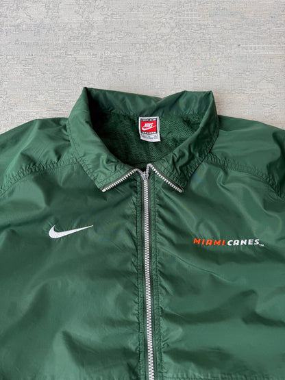 Nike Miami Canes Heavy Nylon Jacket (XL)