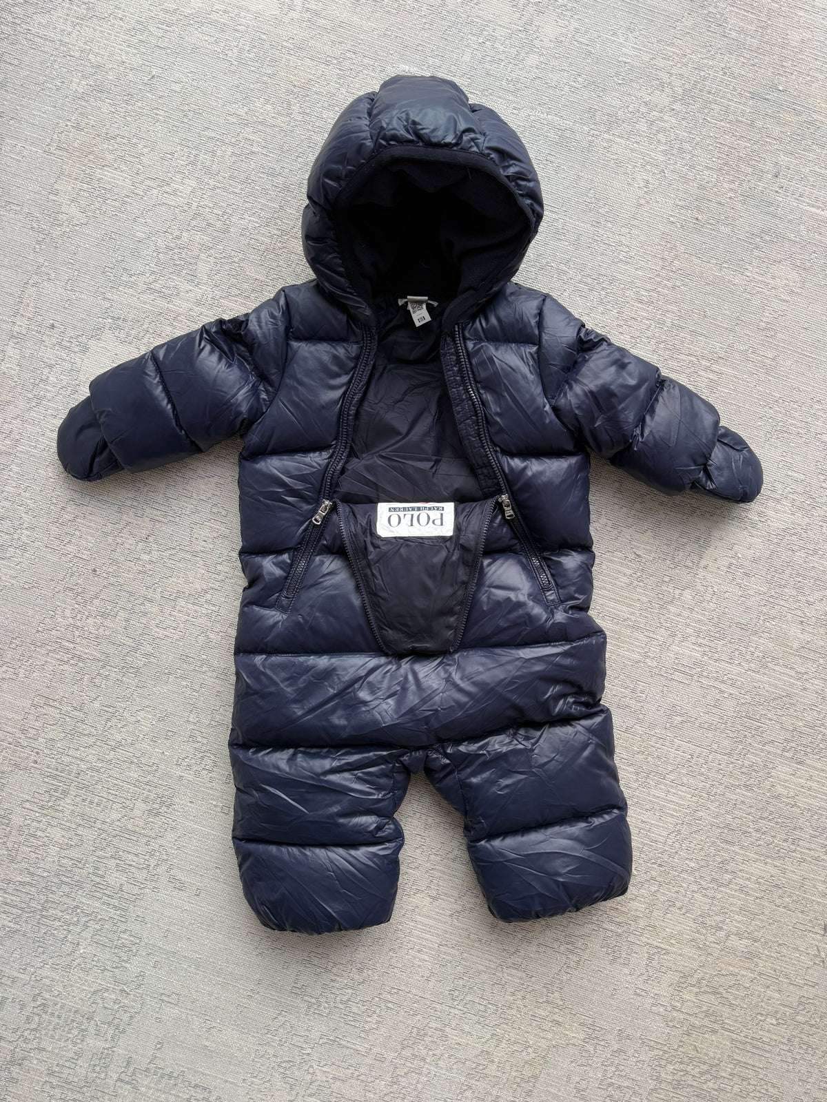 Ralph Lauren Baby Down Puffer Snowsuit (6M)