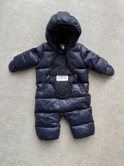 Ralph Lauren Baby Down Puffer Snowsuit (6M)