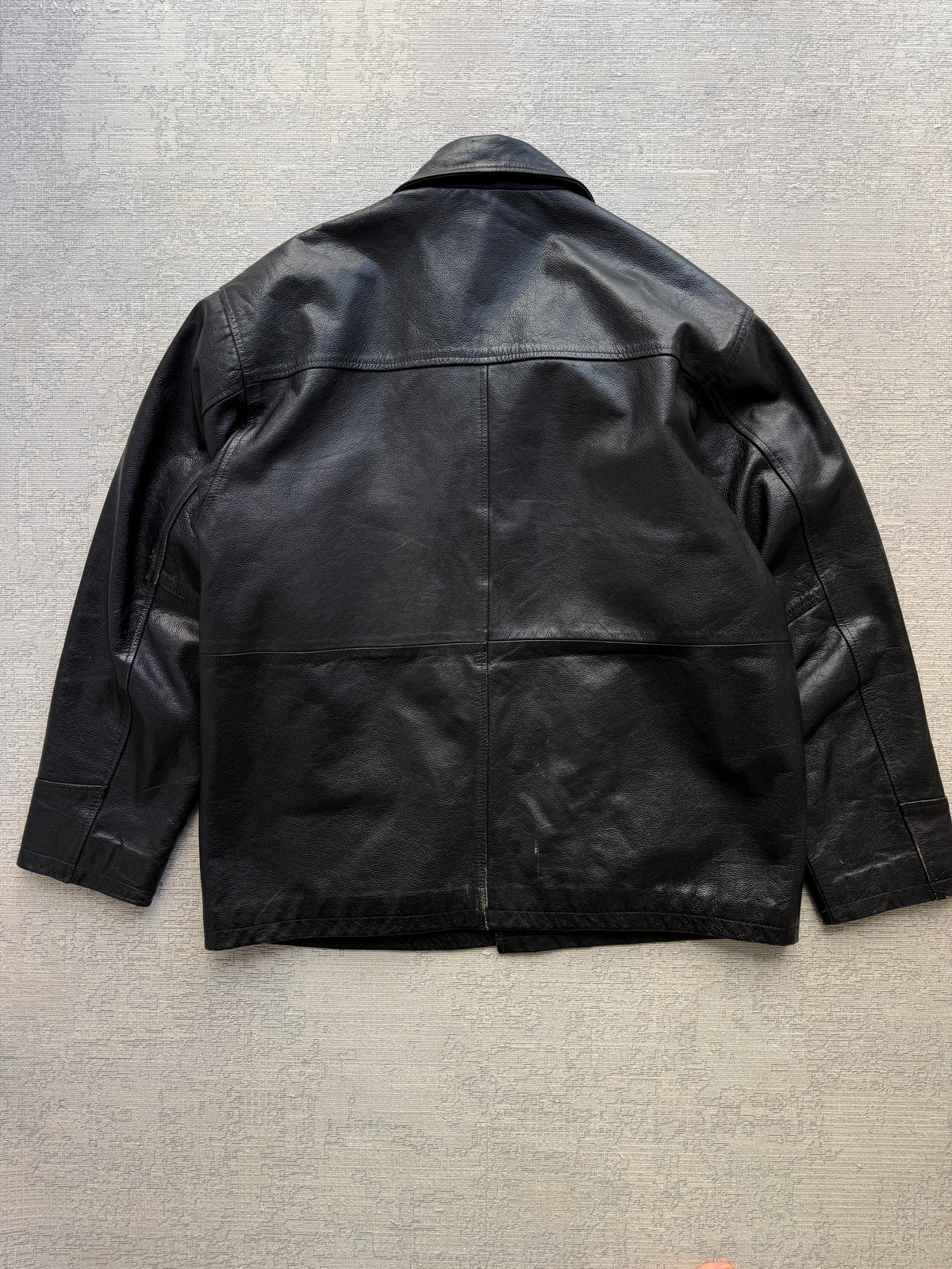 Vintage 90s Allison Wingate Genuine Leather Jacket (XL)