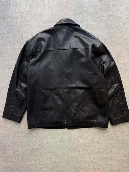 Vintage 90s Allison Wingate Genuine Leather Jacket (XL)