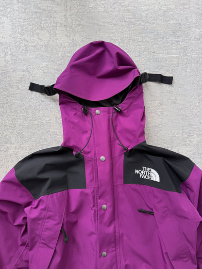 Vintage 90s The North Face Mountain Light GORE-TEX Jacket – Purple / Black (L)