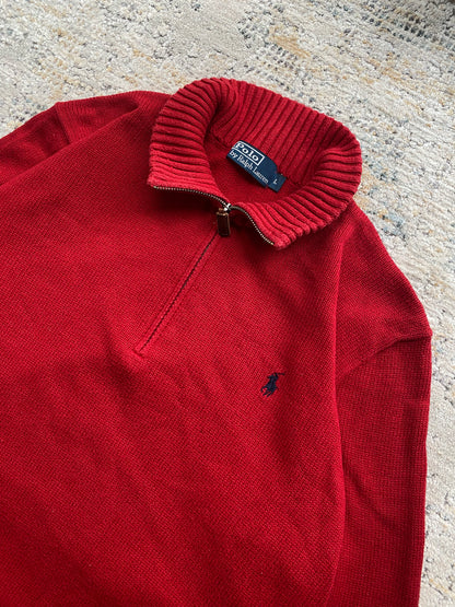 Ralph Lauren 1/4 Zip Sweater (L)