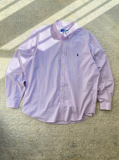 Ralph Lauren Ls Shirt 100% Cotton (Xl)