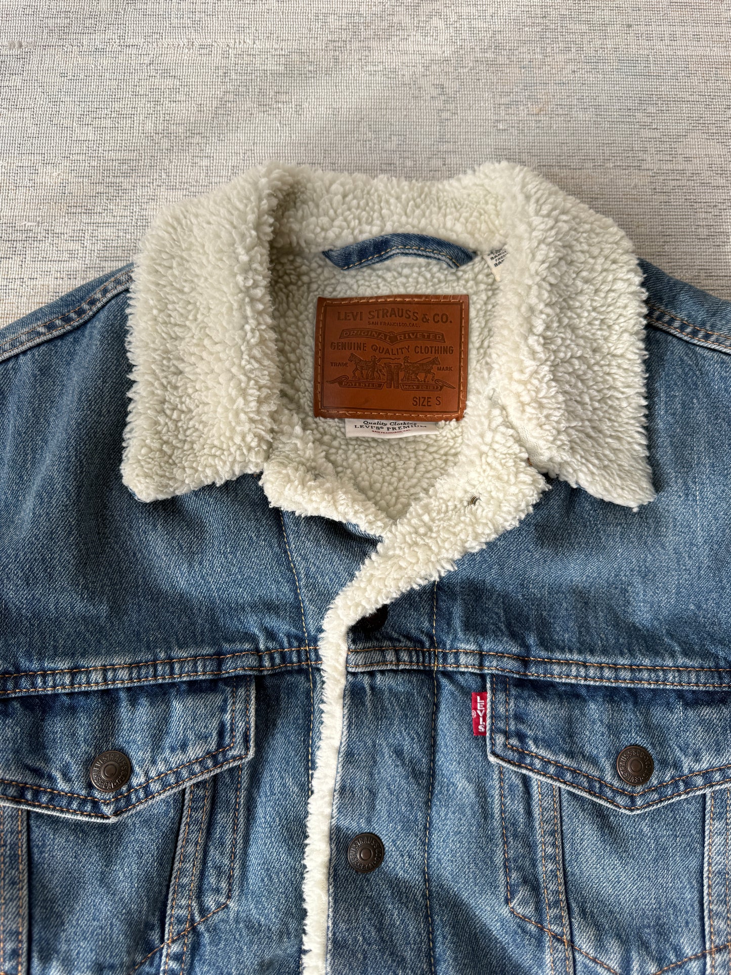 Levi’s Denim Winter Jacket (S)