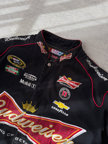 Vintage NASCAR Budweiser Racing Jacket – Kevin Harvick Edition (XL)