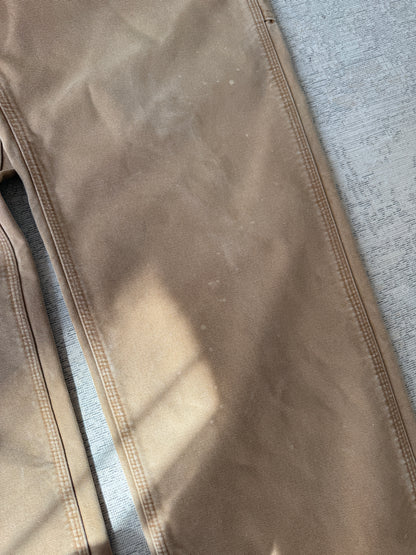 Carhartt B111 Washed Duck Flannel-Lined Work Pant  (W36 L32)