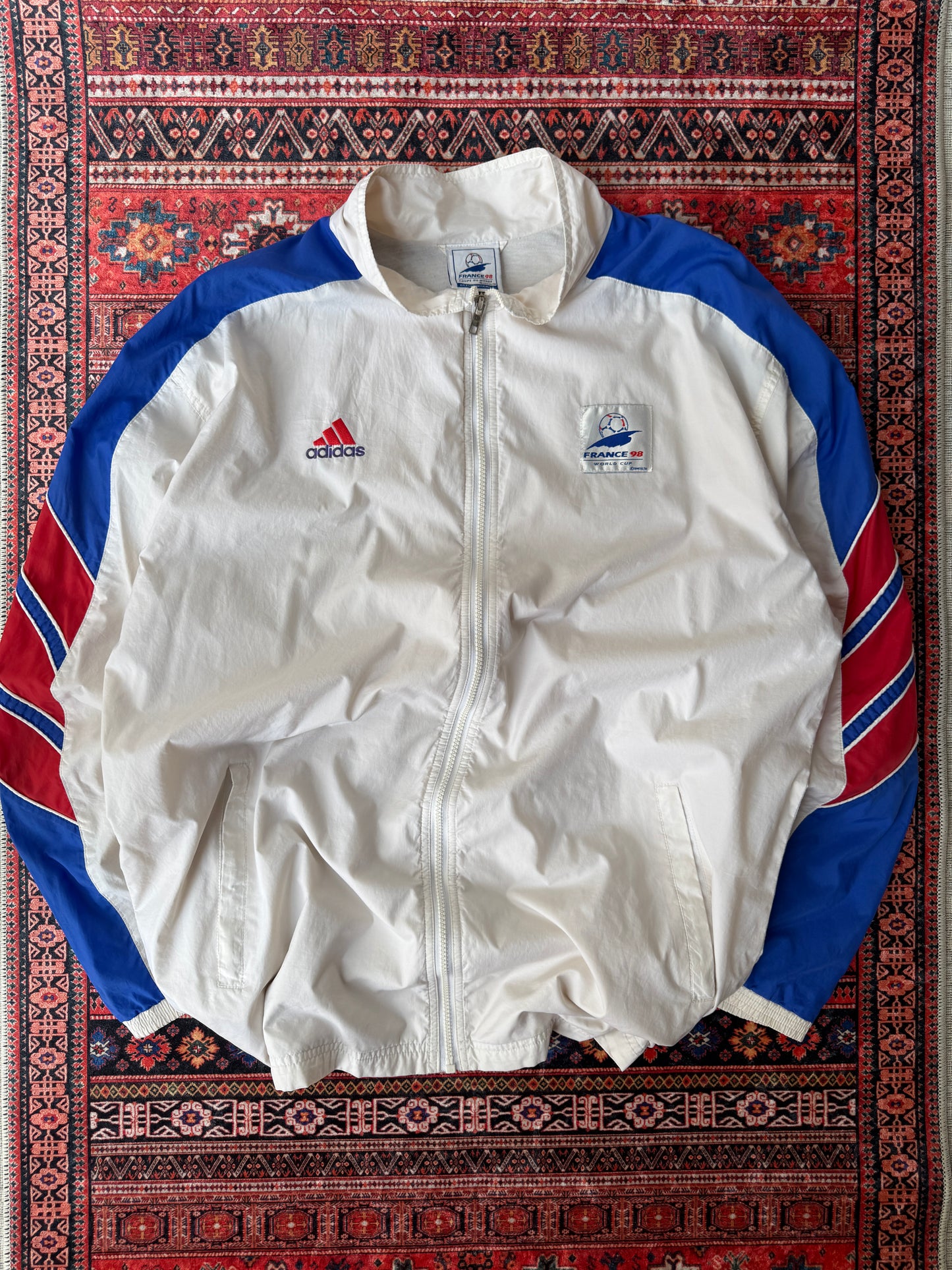 Adidas France 98 Coupe Ou Monde Full-Zip Tracktop (XL)