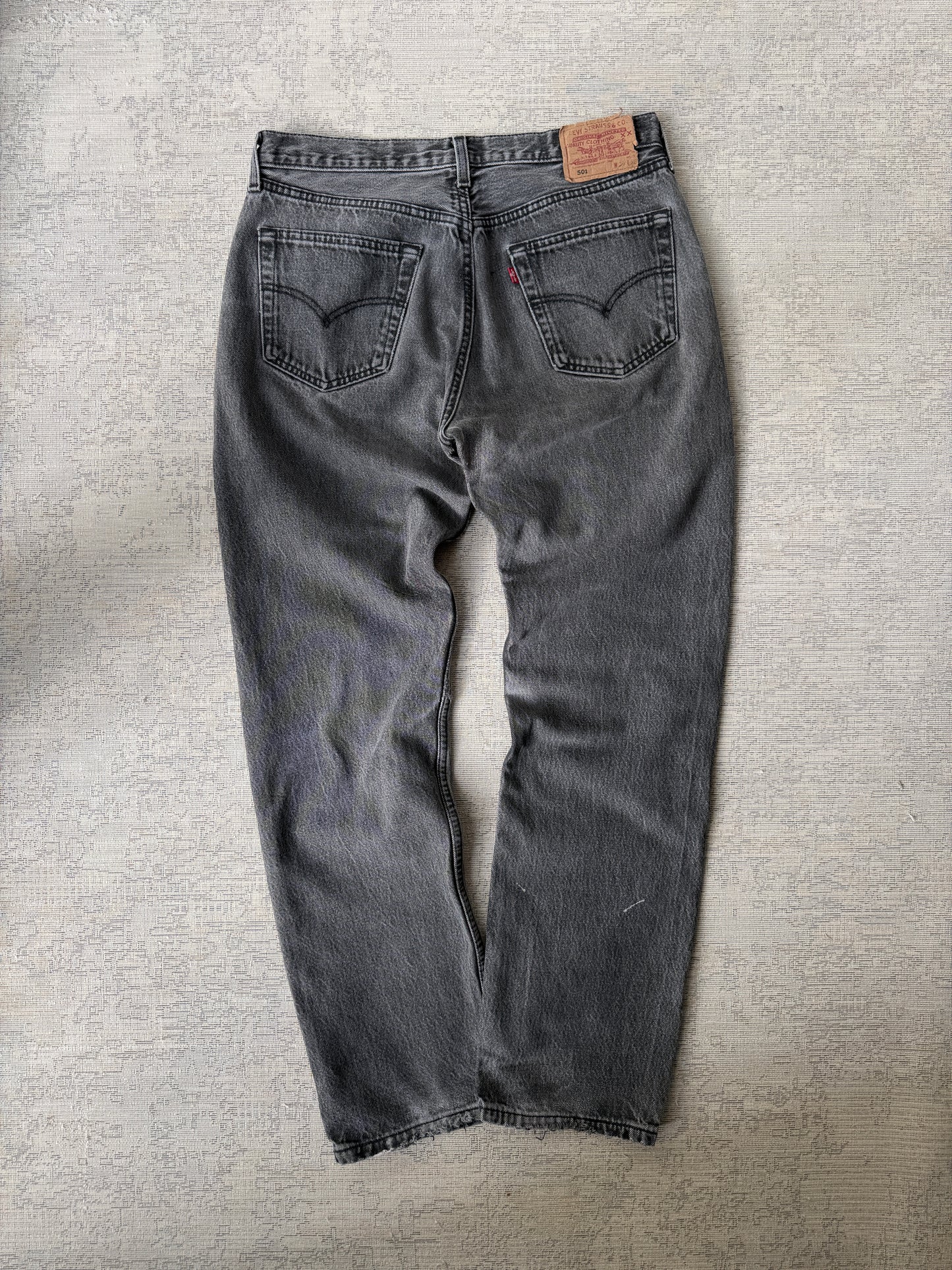 Levi’s 501 Heather Gray Jeans (W34 L32)