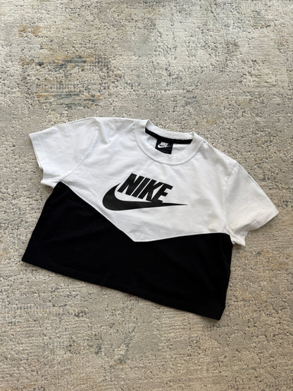Nike Balck&White Crop Tee (S)