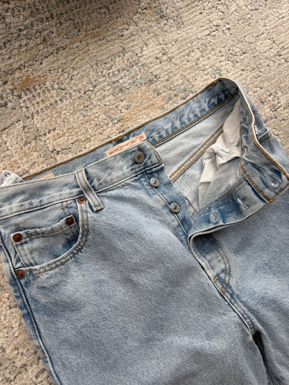 Levi’s 501 Ribcage Straight Ankle Jeans (W29)