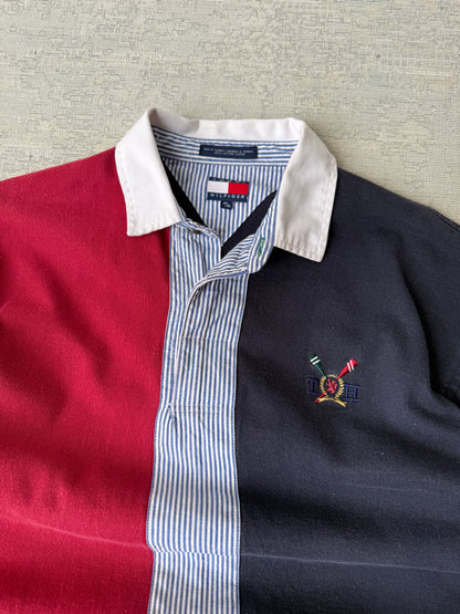 Tommy Hilfiger Vintage Rugby Ls Polo (M)