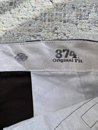 Dickies 874 Original Fit Pant Dark Brown (W36 L30)
