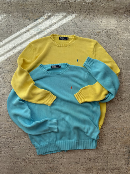 Ralph Lauren Cotton Knit Sweater (XL)