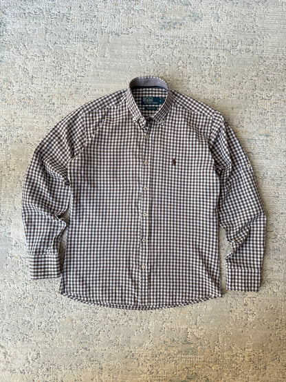 Ralph Lauren Gingham Oxford Shirt (M)