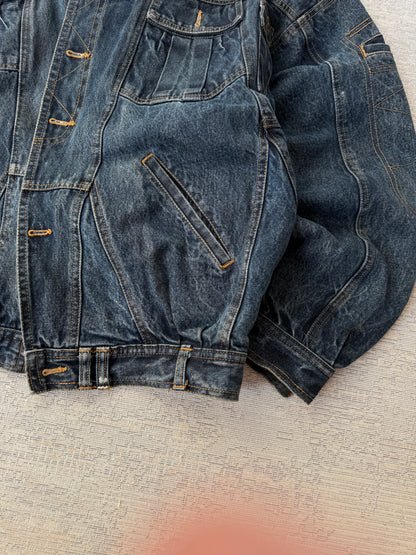 Vintage Jordache Denim Utility Jacket (L)
