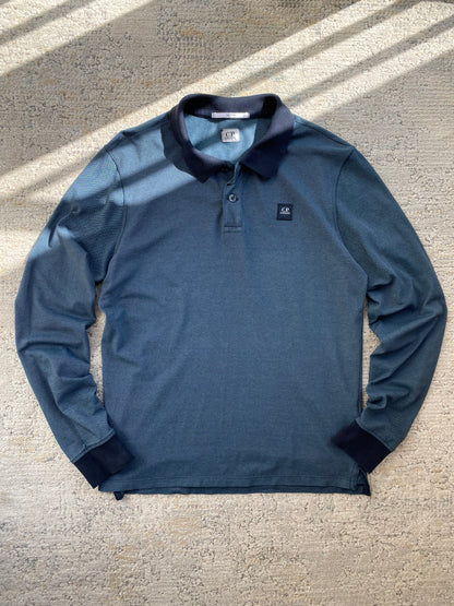 C.P Compnay Tacting Longsleeve Polo (M)