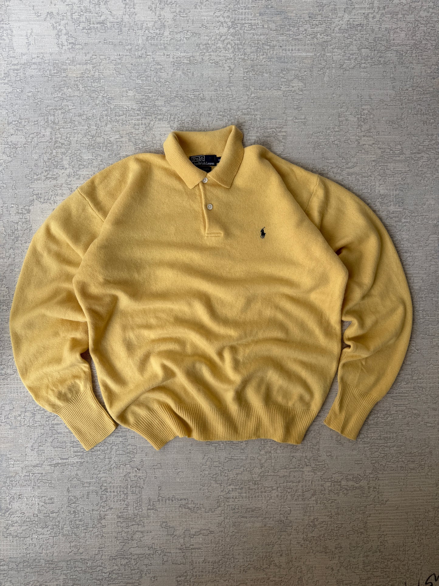 Ralph Lauren Lambswool LS Polo (XL)