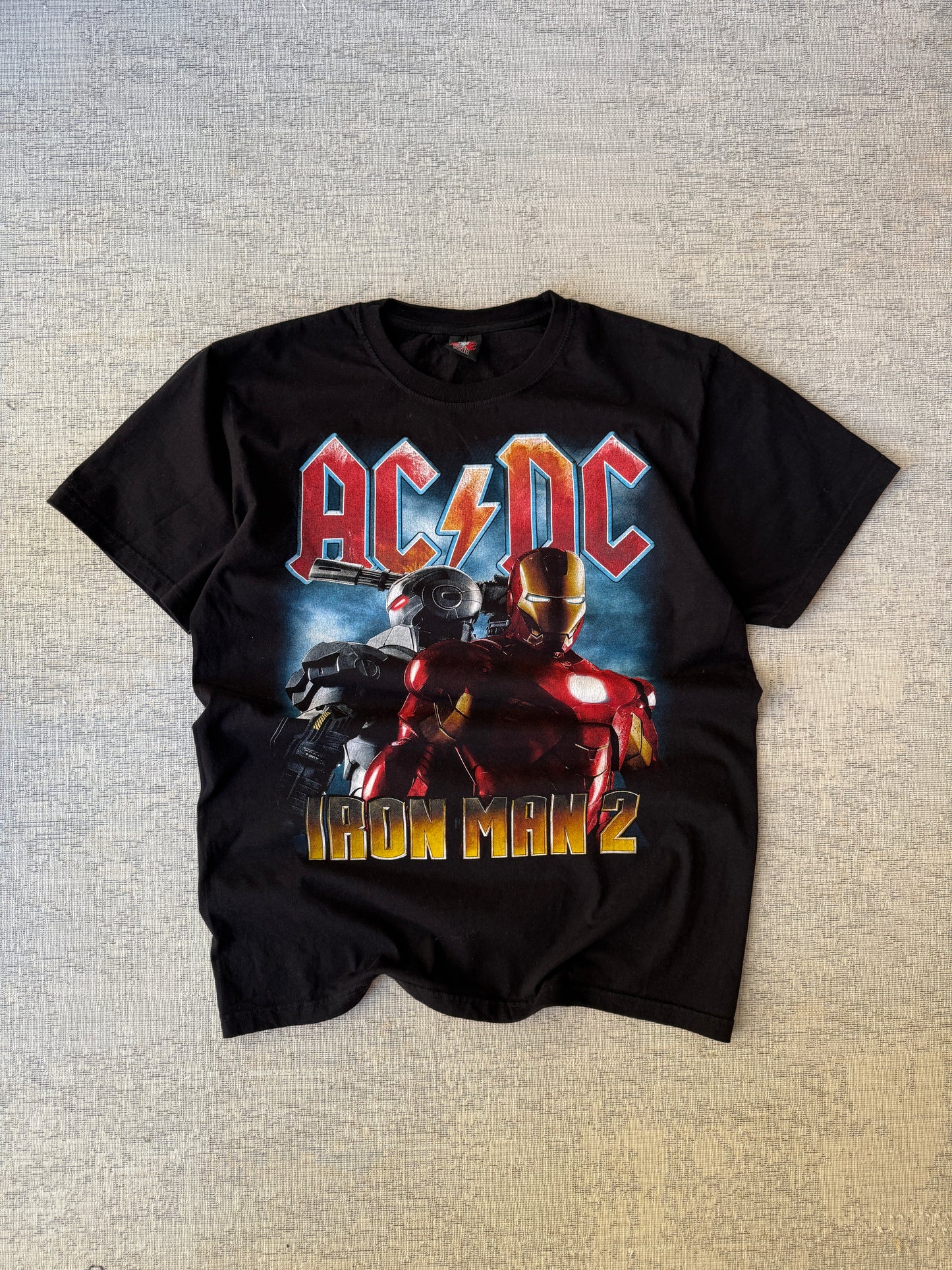 ACDC Graphic Iron Man 2 Tee (L)
