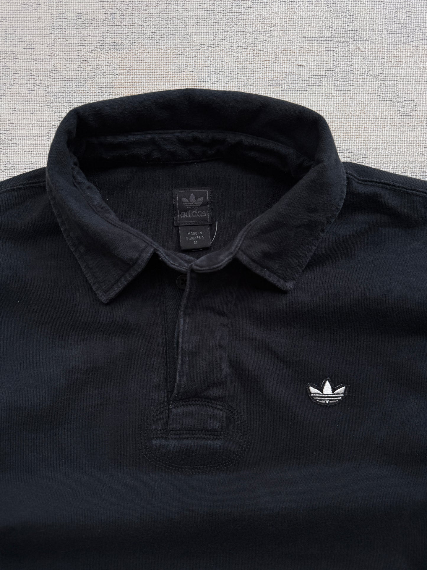 Adidas Vintage Longsleeve Polo (M)