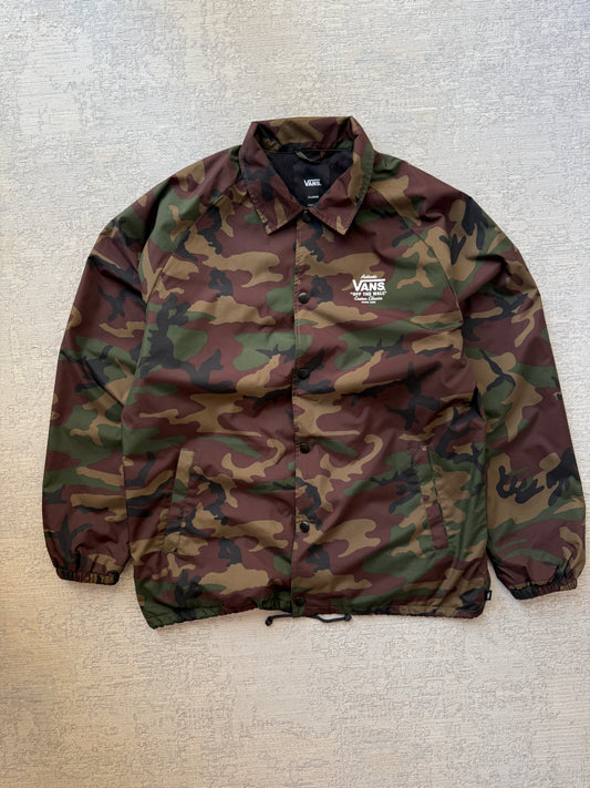 Vans Off The Wall Camo Coach Jacket (XL)