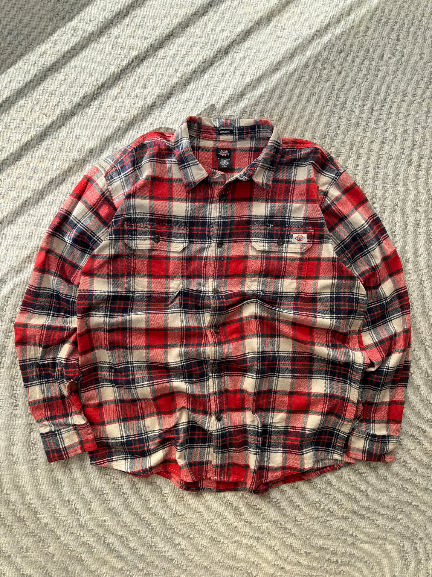 Dickies Relaxed Flannel Shirt (L)