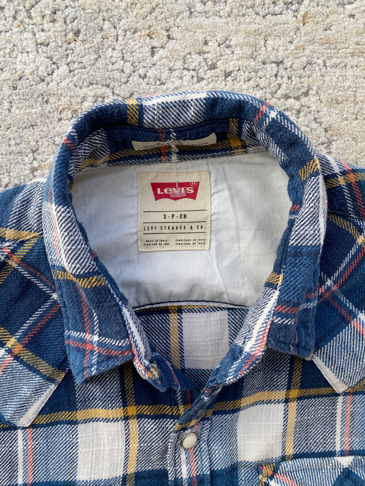 Levi’s Unisex Flannel Shirt (S)