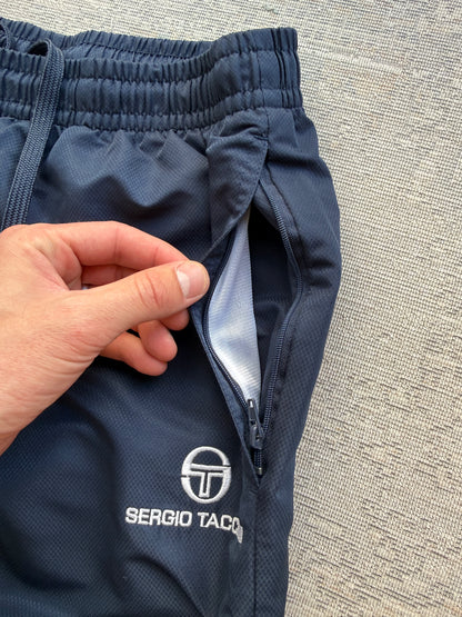 Sergio Tacchini Nylon Track Pants – Navy (M)