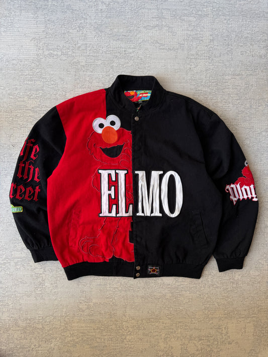 Y2K Vintage 90’s JH Design Sesame Street Elmo Jacket (L)