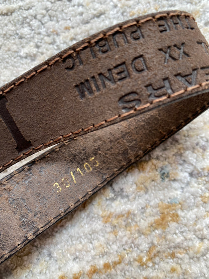Levi’s 501 Leather Belt