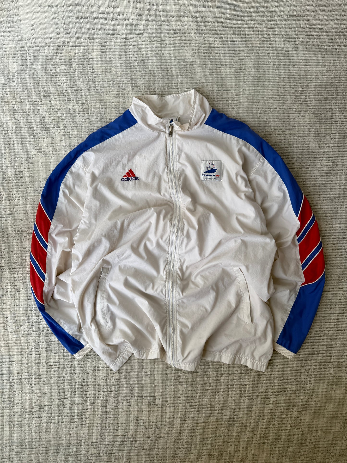 Adidas France 98 Coupe Ou Monde Full-Zip Tracktop (XL)