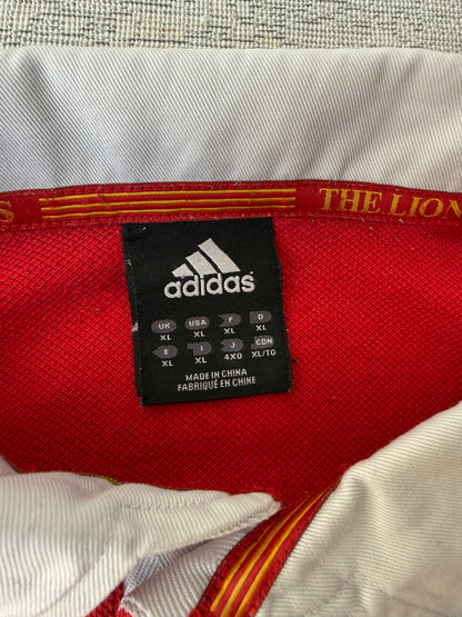 Adidas Vintage British & Irish Lions Rugby Polo Tee (XL)