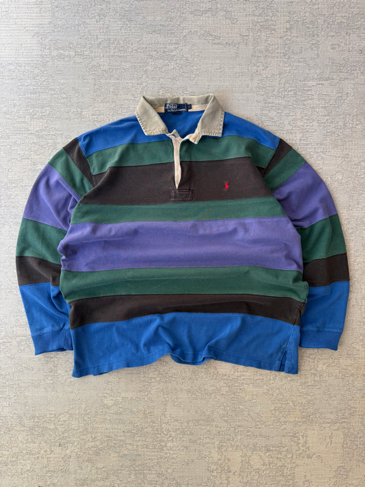 Ralph Lauren Striped Rugby Longsleeve (L)