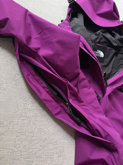 Vintage 90s The North Face Mountain Light GORE-TEX Jacket – Purple / Black (L)