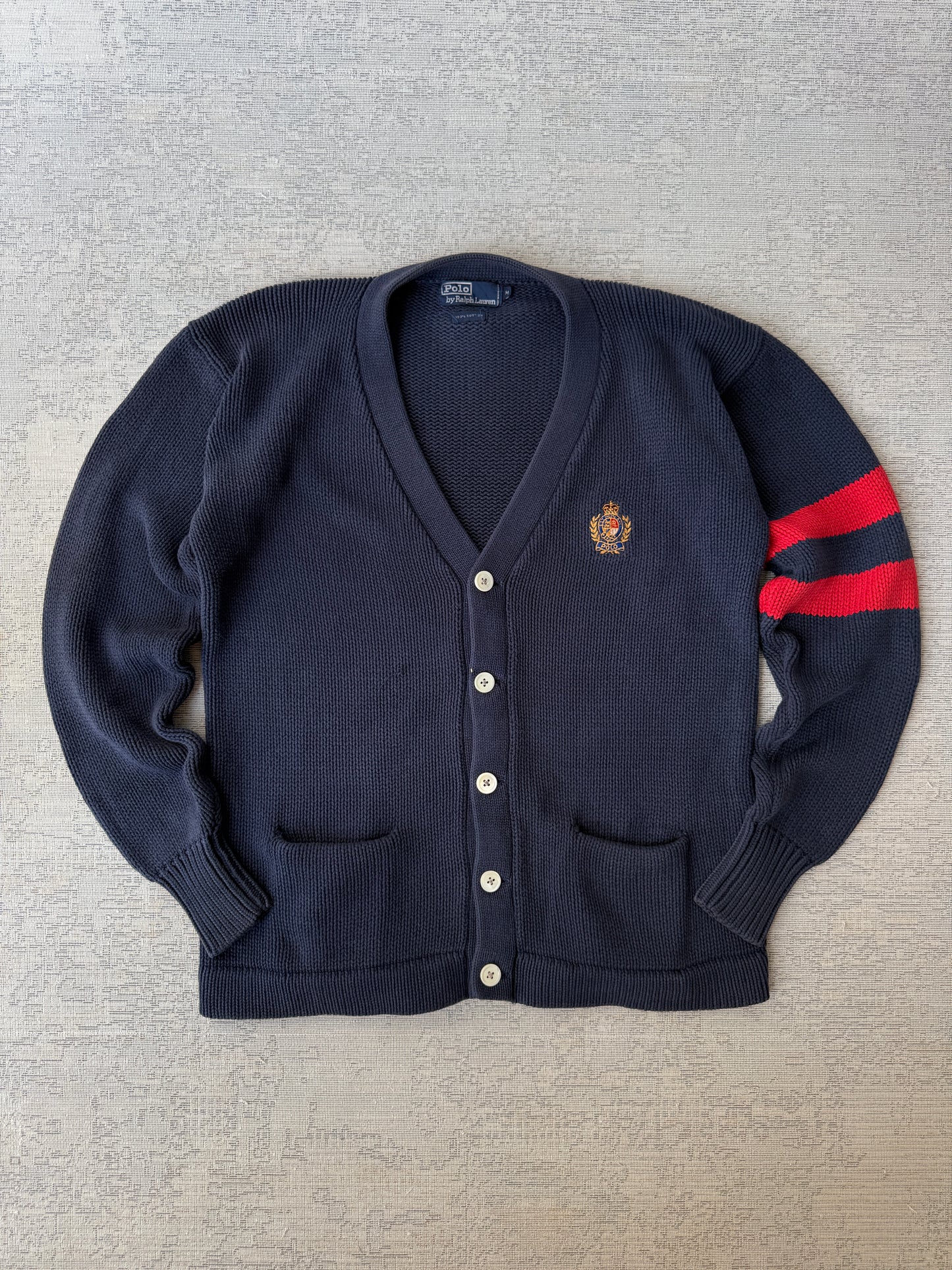 Ralph Lauren Vintage Cotton Cardigan (M)