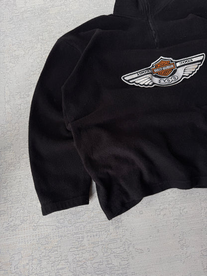 Harley Davidson Quarter Zip Fleece (L)
