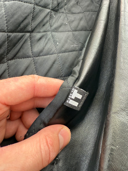 Versace Jeans Couture 90’s Style Leather Jacket (L)