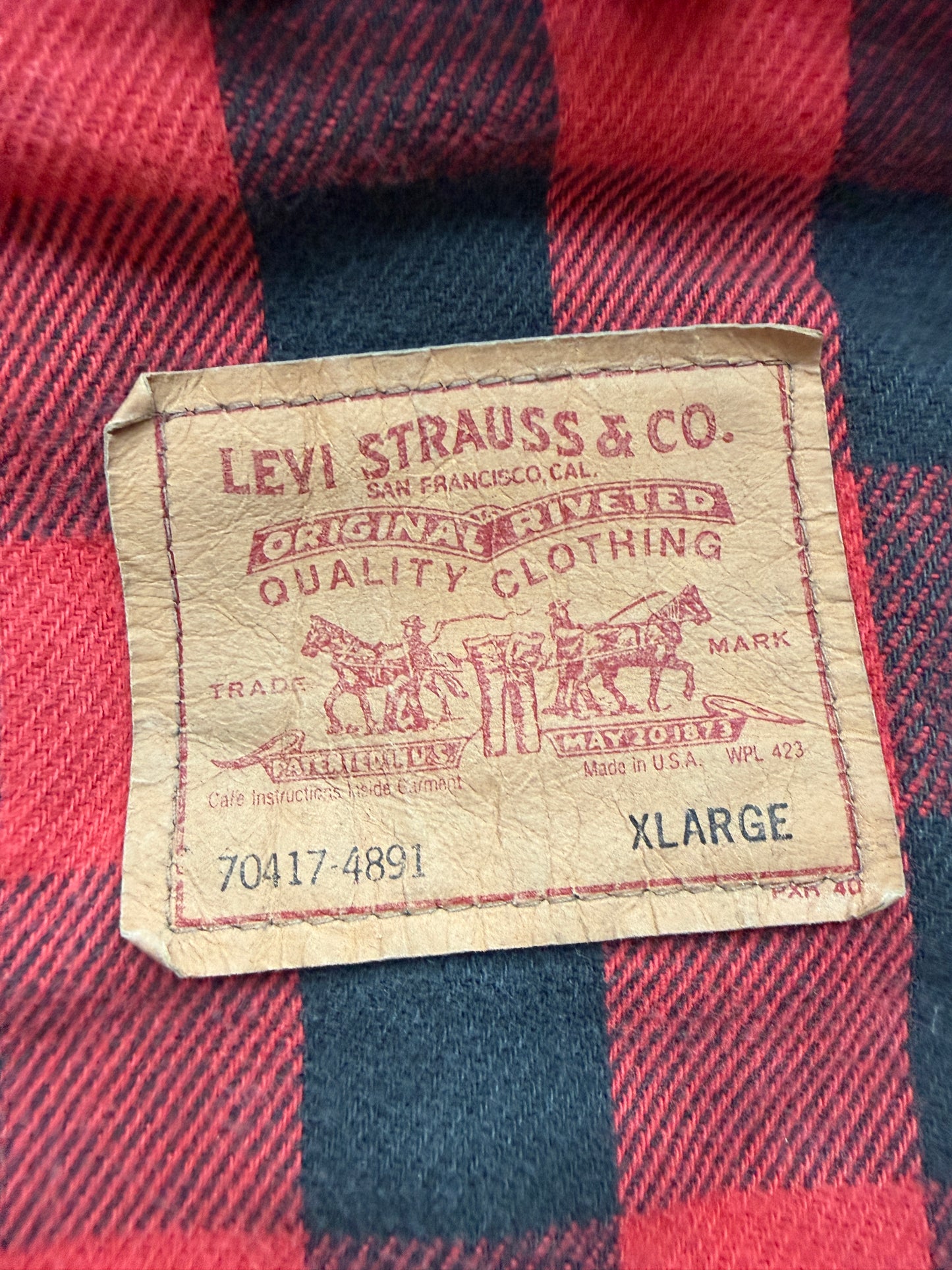 Levi’s 501 Denim Jacket (XL)