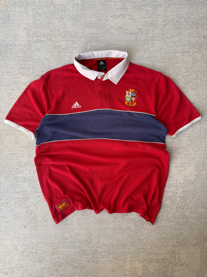 Adidas Vintage British & Irish Lions Rugby Polo Tee (XL)