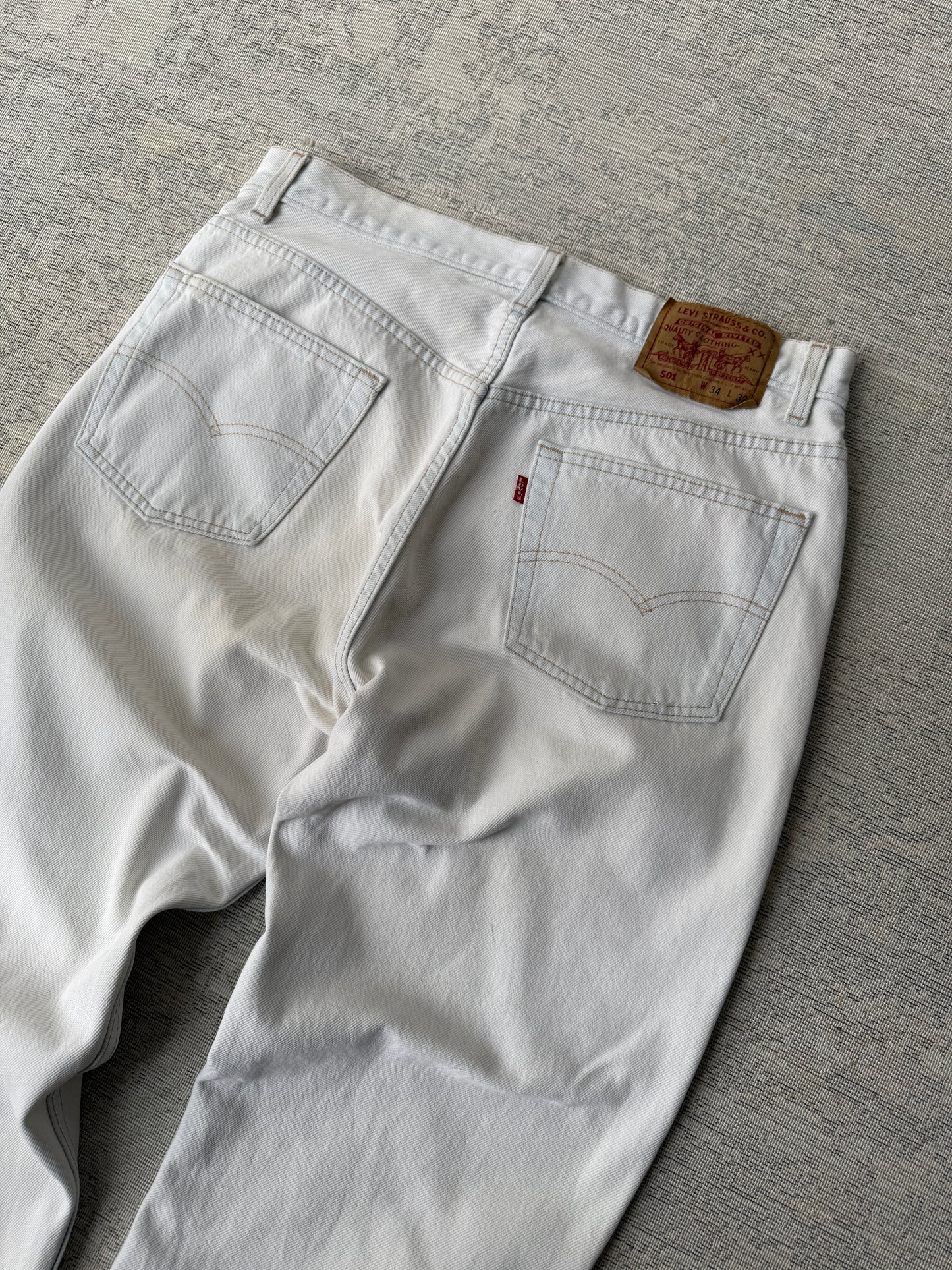 Levi’s 501 Vintage 90’s Jeans Made In Us (W34 L32)