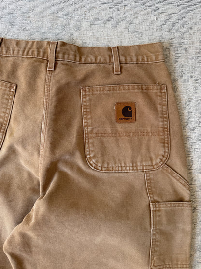 Carhartt B111 Washed Duck Flannel-Lined Work Pant  (W36 L32)