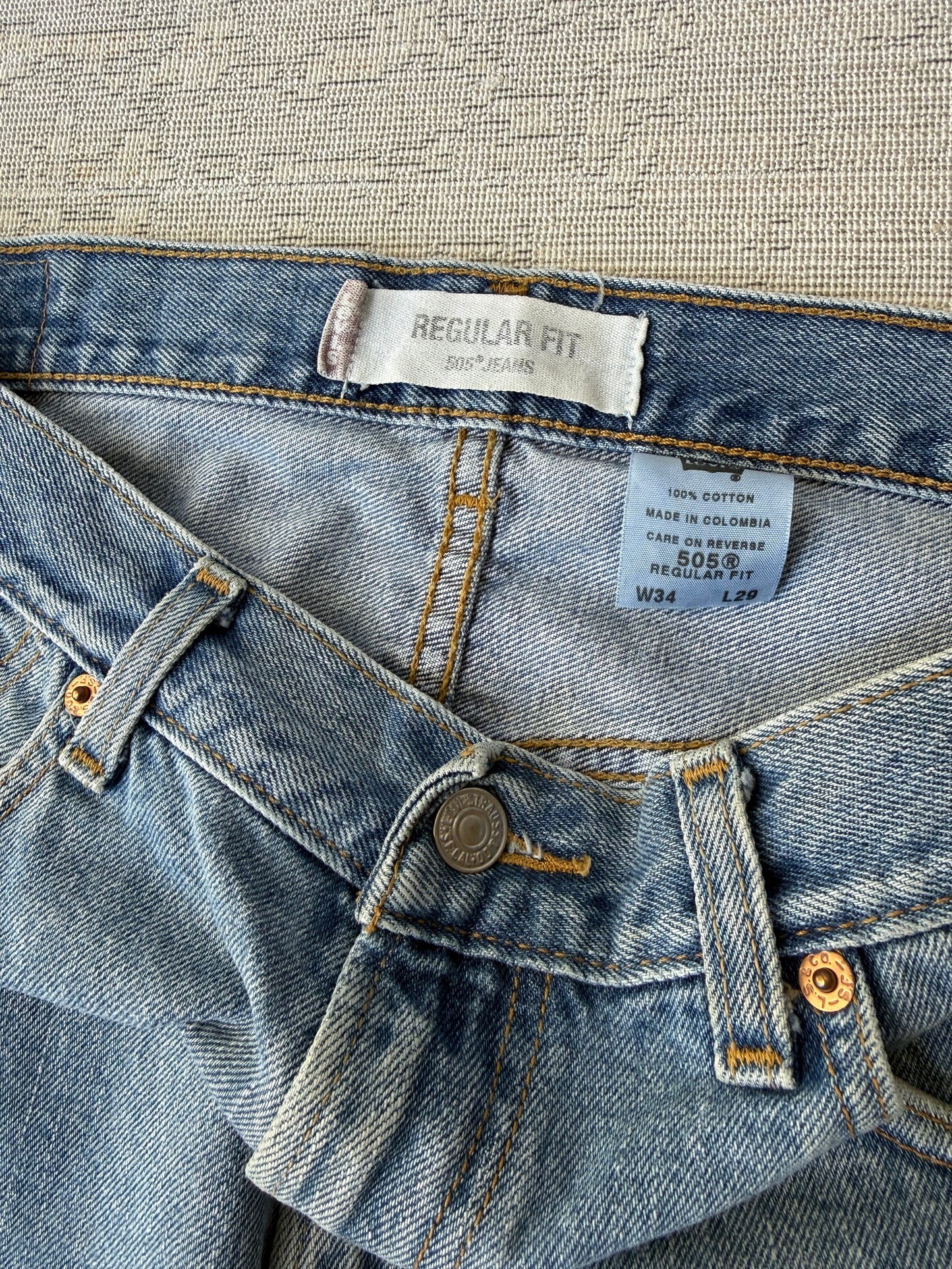 Levi’s 505 Regular Jeans (W34 L29)