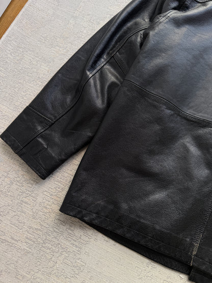 Vintage 90s Allison Wingate Genuine Leather Jacket (XL)