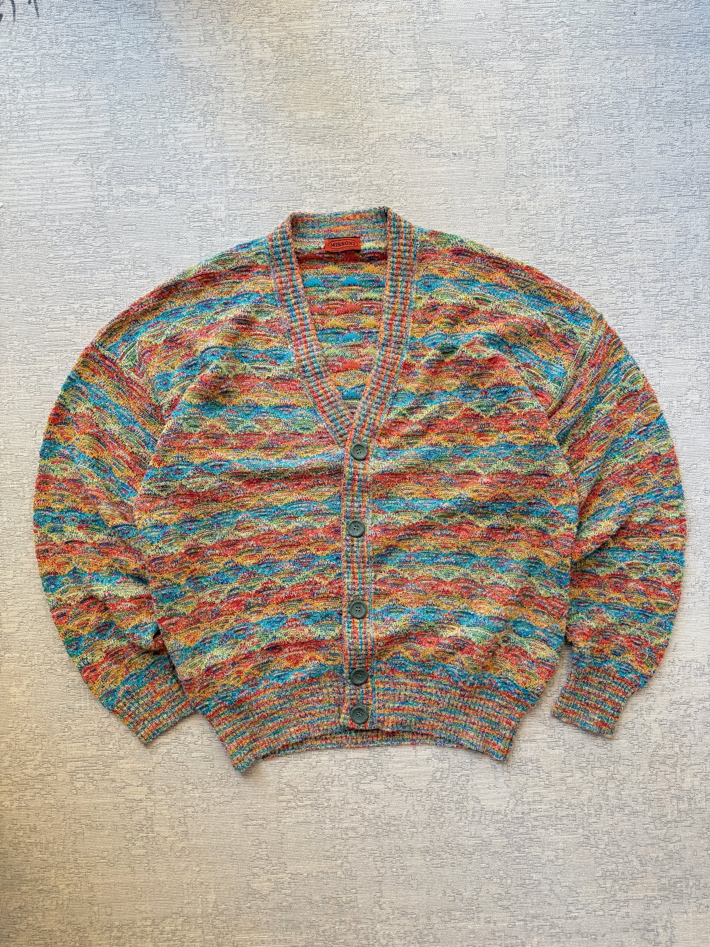Missoni Multicolor Vintage Cardigan (L)