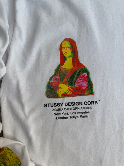 Stüssy Mona Lisa Design Longsleeve (M)