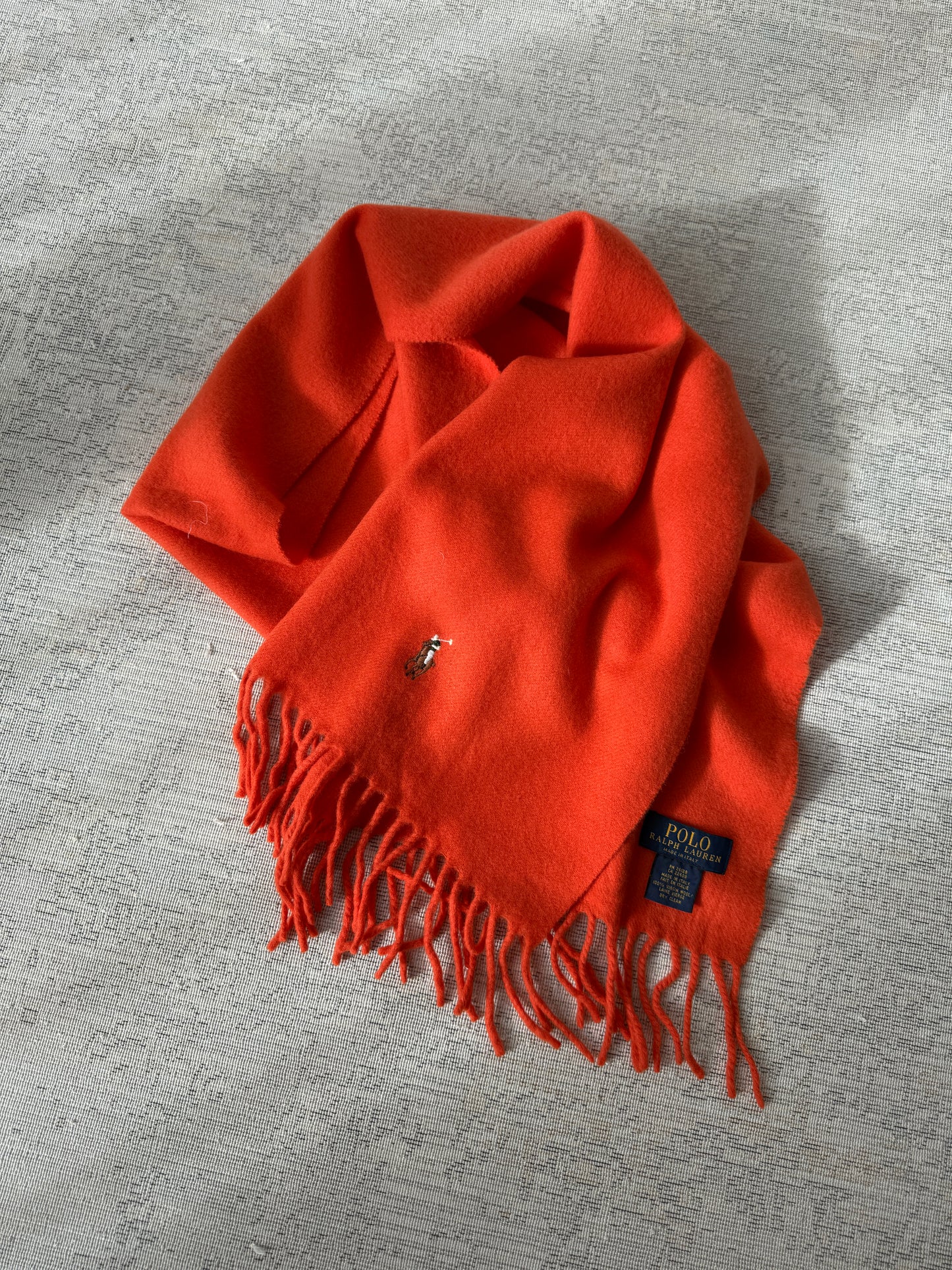Ralph Lauren 100% Virgin Wool Scarf (OneSize)